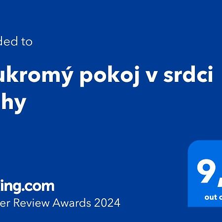 Ferienwohnung Soukromy Pokoj V Srdci Prahy Prag Exterior foto